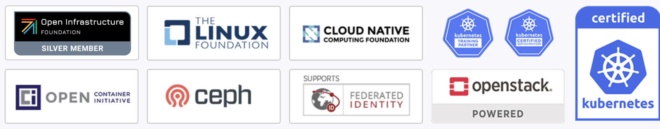 EasyStack open-source foundation memberships and certifications